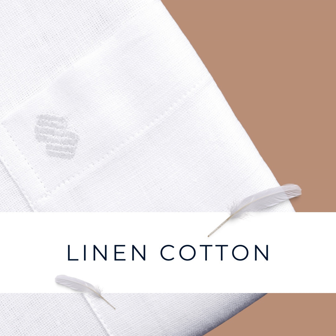 Linen Cotton - White Shirt