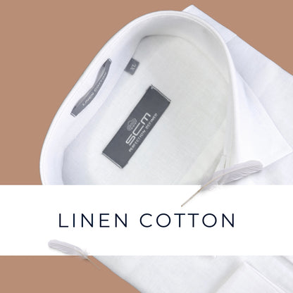 Linen Cotton - White Shirt